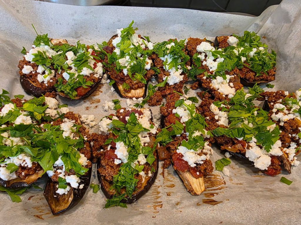 Berengenas rellenas